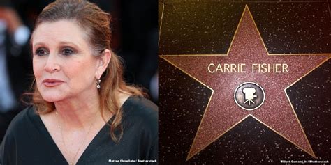 Carrie Fisher to receive star on Hollywood Walk of Fame on Star Wars Day